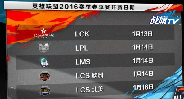 2016五大联赛启动 战旗TV全程直播