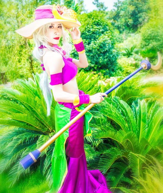吃我一记大香蕉 蕉泥座人<a href=/yingxiong/soraka/ target=_blank class=infotextkey>索拉卡</a>COS