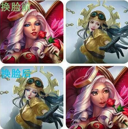 差点吓尿了！LOL英雄大换脸游戏