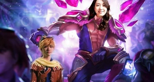 Faker大魔王也玩COS 并非本命劫而是EZ