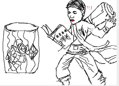 贴吧灵魂画师出手，涂出一战成黑的惊艳。