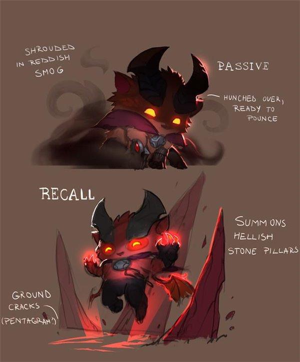 LOL大神团队自制“恶魔提莫”皮肤，特效或已超越官方!