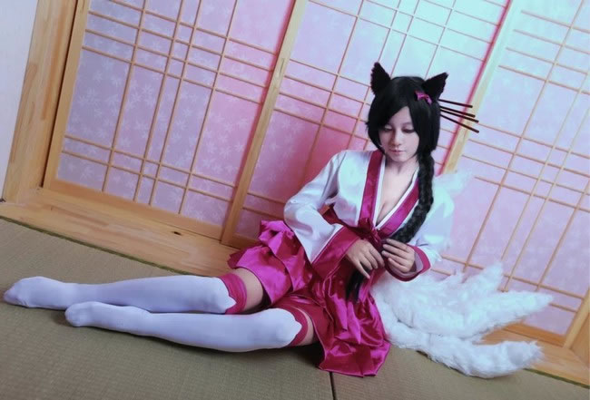 古典优雅气质美女 高丽风情阿狸COS