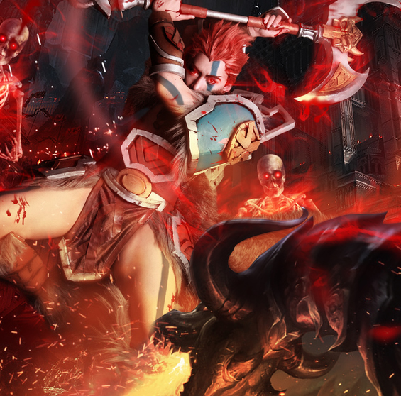诺克萨斯无可匹敌 <a href=/yingxiong/darius/ target=_blank class=infotextkey>德莱厄斯</a>霸气COS