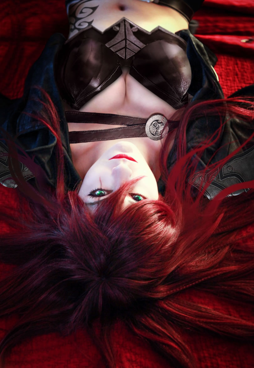 性感身材魅力难挡 <a href=/yingxiong/katarina/ target=_blank class=infotextkey>卡特琳娜</a>精美COS