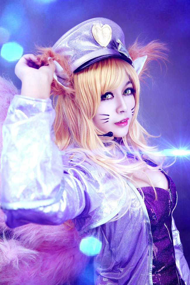 性感御姐颠倒众生 偶像歌手阿狸COS