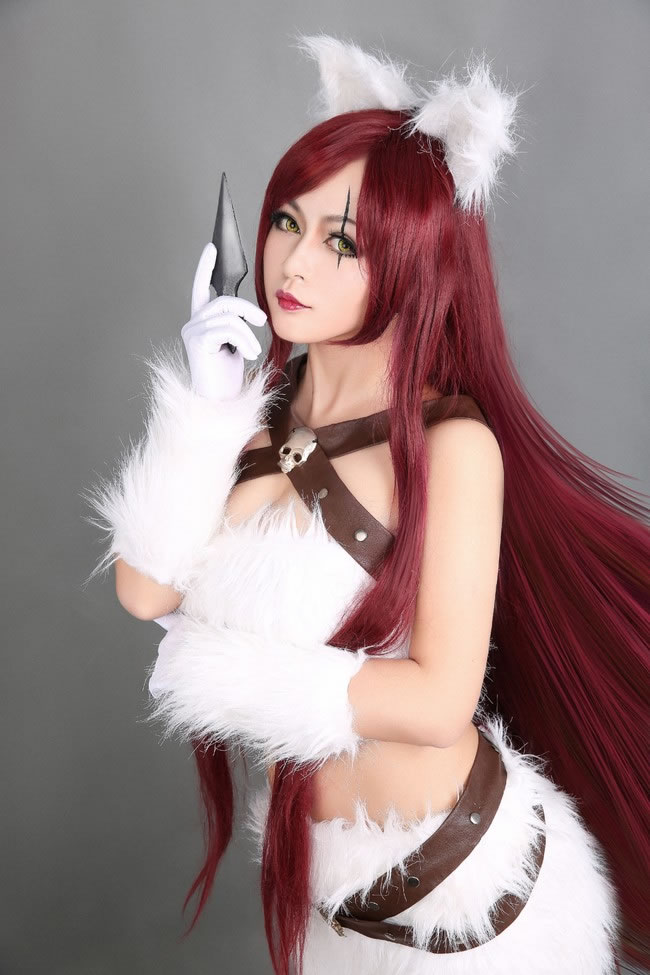 暴力可以解决一切 暗夜猫女<a href=/yingxiong/katarina/ target=_blank class=infotextkey>卡特</a>COS