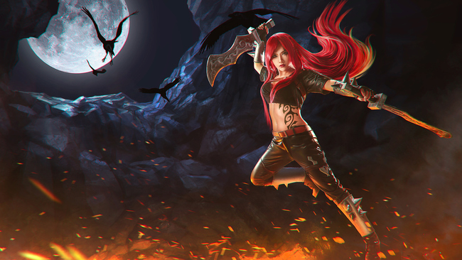 开始大杀特杀吧！<a href=/yingxiong/katarina/ target=_blank class=infotextkey><a href=/yingxiong/katarina/ target=_blank class=infotextkey>卡特</a>琳娜</a>原画COS