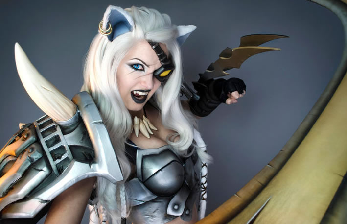 今晚猎个痛快！！<a href=/yingxiong/rengar/ target=_blank class=infotextkey>傲之追猎者</a>COS