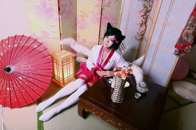 古典优雅气质美女 高丽风情阿狸COS
