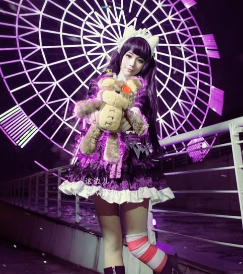 你见过我的小熊吗 哥特萝莉安妮COS