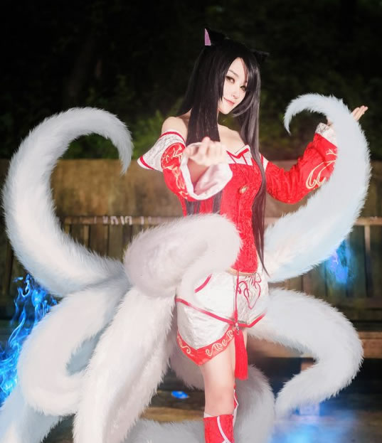 小心你的魂魄哦！摄魂夺魄的阿狸COS