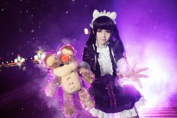 你见过我的小熊吗 哥特萝莉安妮COS