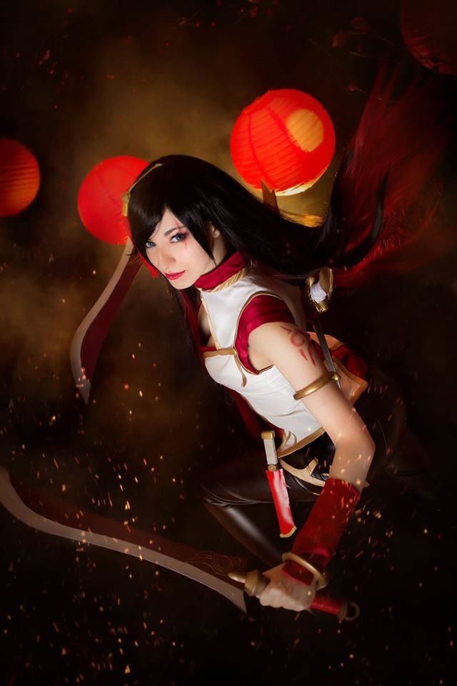 羞花之貌闭月之颜 貂蝉卡特琳娜COS