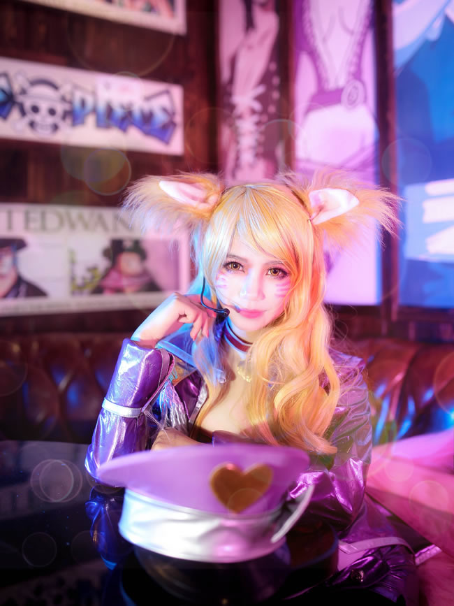 致命魅惑无法自拔 偶像歌手阿狸COS