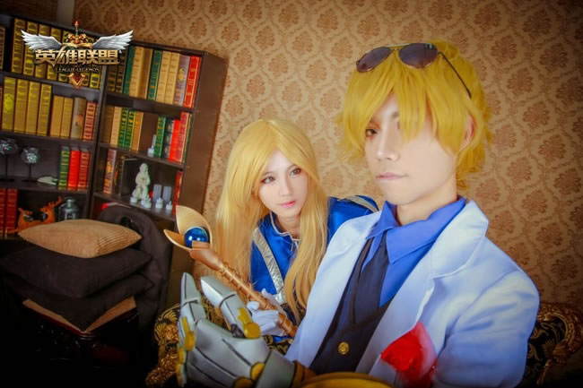 是时候撩个妹子了 光执事<a href=/yingxiong/ezreal/ target=_blank class=infotextkey>伊泽瑞尔</a>COS