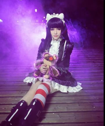 你见过我的小熊吗 哥特萝莉安妮COS