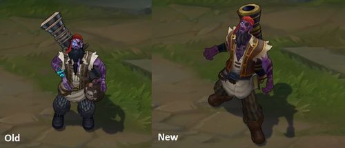29日PBE：瑞兹重做 原画与模型大翻新