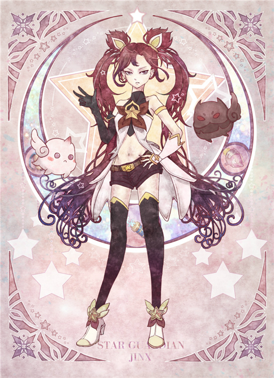 手绘魔法少女