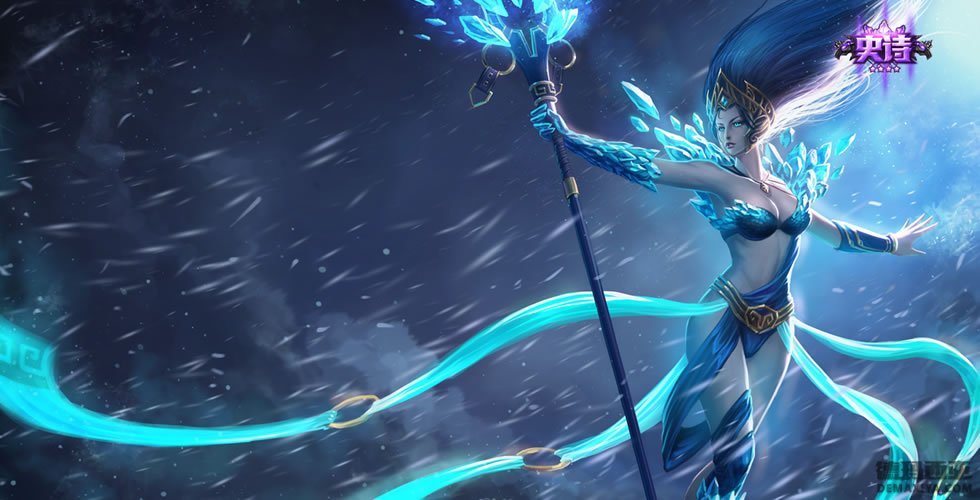寒冰女皇 <a href=/yingxiong/janna/ target=_blank class=infotextkey>迦娜</a>