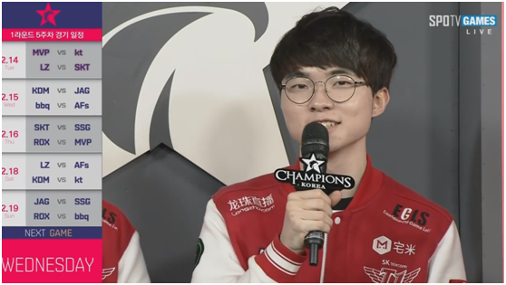Huni&Faker赛后采访：谁打的好谁是哥