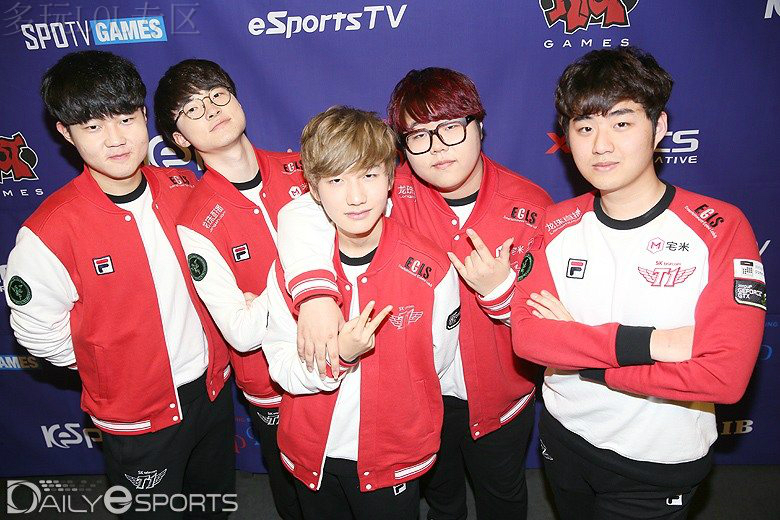 SKT，比赛现场