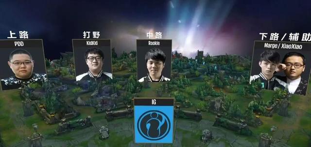 LOL：IG对战RNG，PDD笑笑重新上场打职业？
