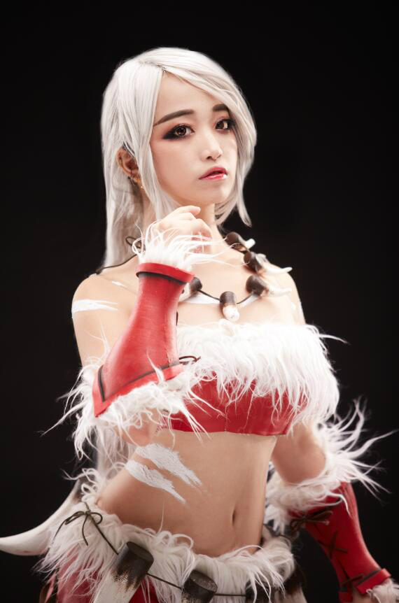 来自韩国的豹女