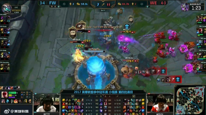 大嘴输出爆炸 WE小组赛双杀FW