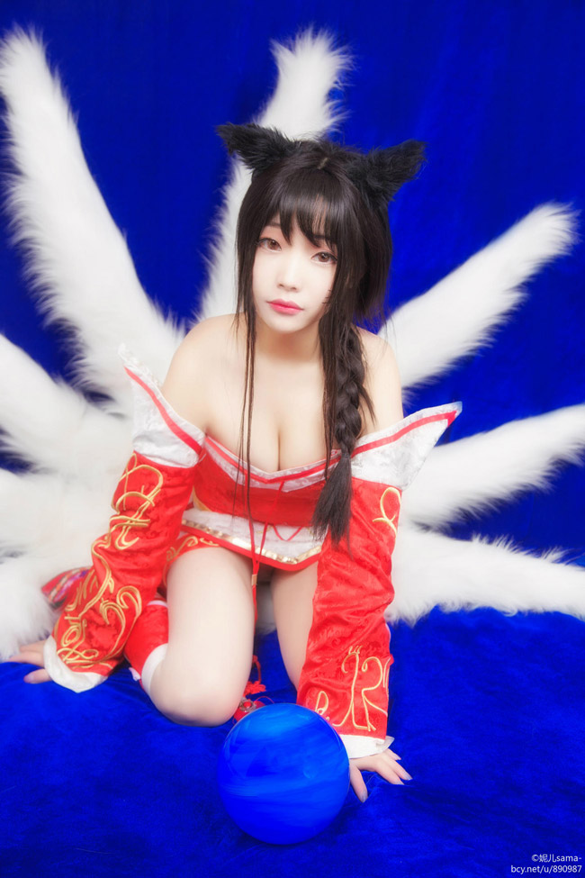 女神阿狸别样动人