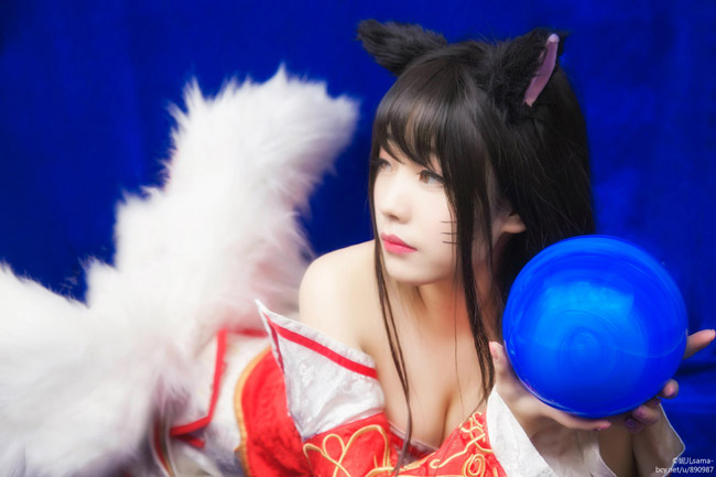 女神阿狸别样动人