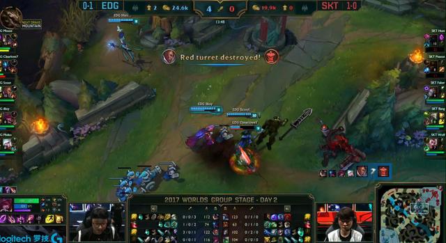 S7-LOL：SKT落后五千经济绝地翻盘EDG！厂长这把打出了血性！