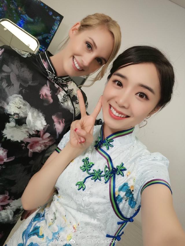 S7最美女主持：余霜Sjokz上演旗袍秀！