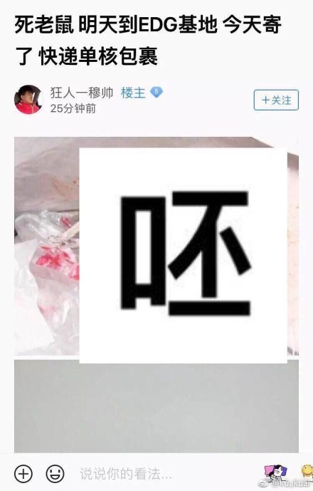 EDG人员谈死老鼠事件：享受监狱时光
