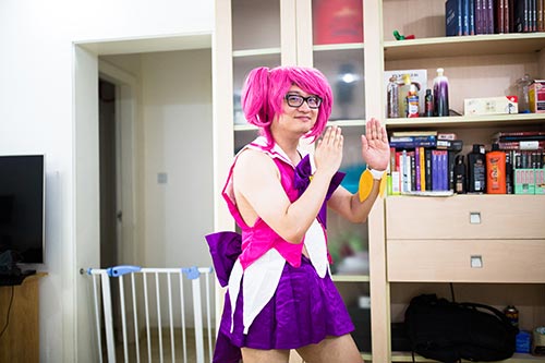教练COS魔法少女 美到令人窒息