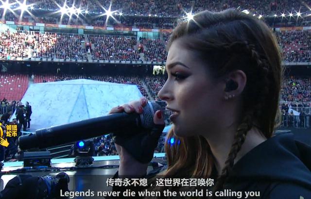 S7决赛现场出现百米远古巨龙！周杰伦演奏S7主题曲传奇永不熄灭！