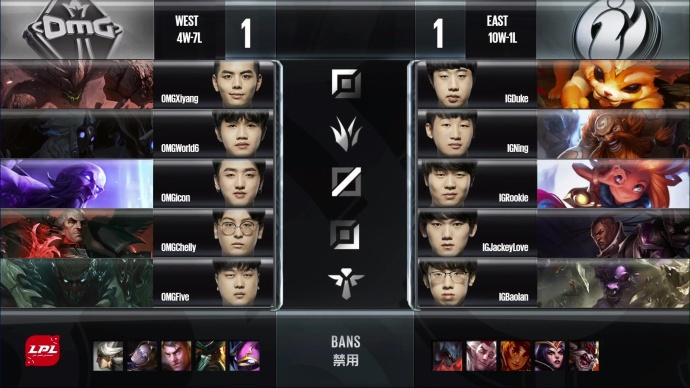 Rookie二连佐伊爆炸凯瑞 IG击败OMG