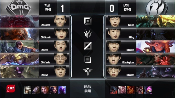 Rookie二连佐伊爆炸凯瑞 IG击败OMG