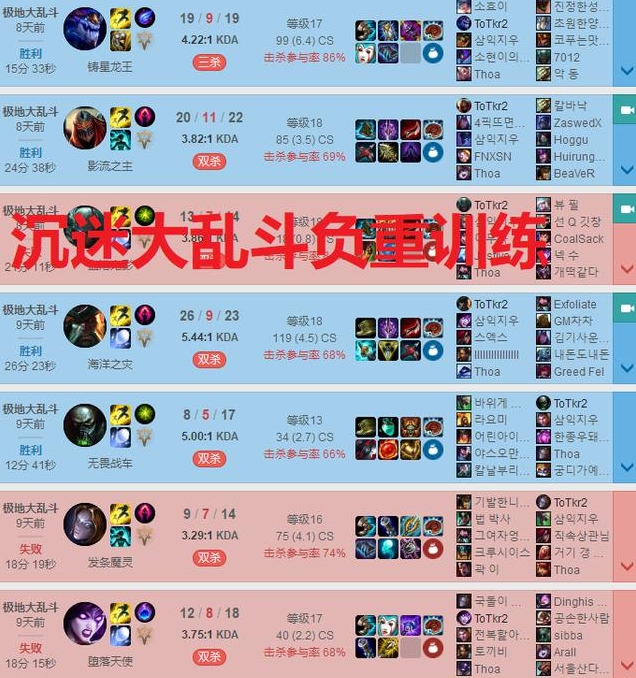 师从大乱斗？TheshyS8沉迷大乱斗训练