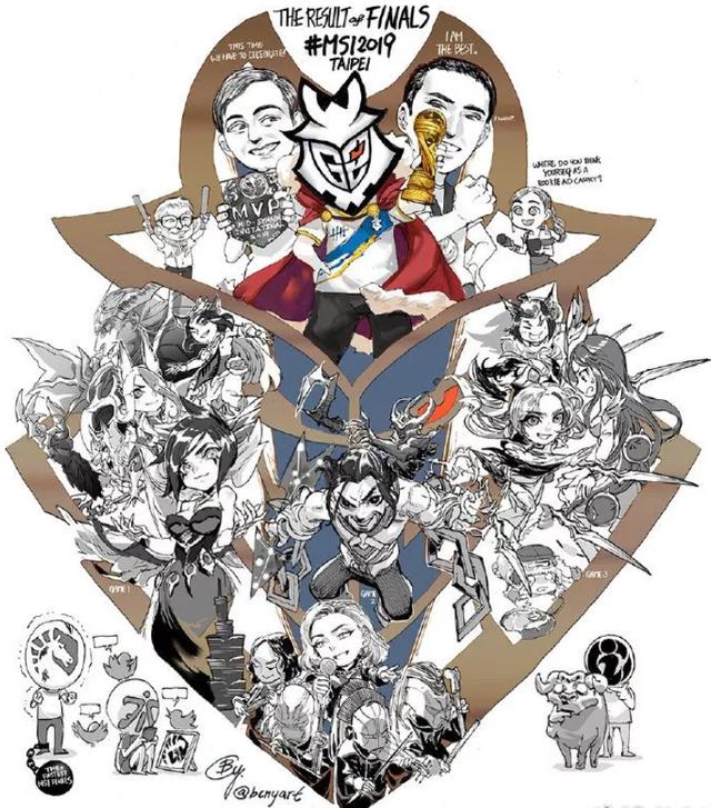 台湾大神放出MSI漫画，Caps父亲抢镜，IG形象扎心了！