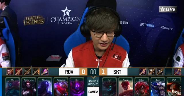<a href=/bisai/lck/ target=_blank class=infotextkey>LCK</a>盲僧不胜魔咒被破除！SKT血虐ROX