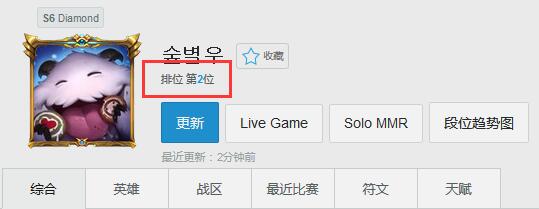 LGD战队上单韩服第二 新赛季或担任首发