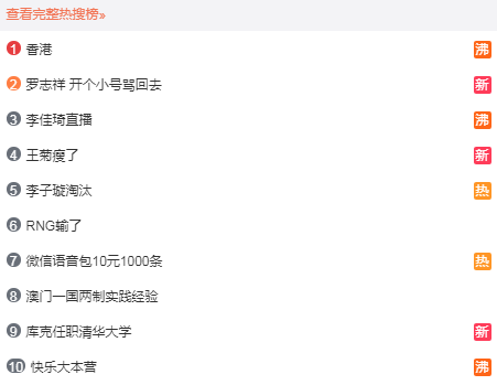 RNG止步16强上热搜 小虎成为指责对象