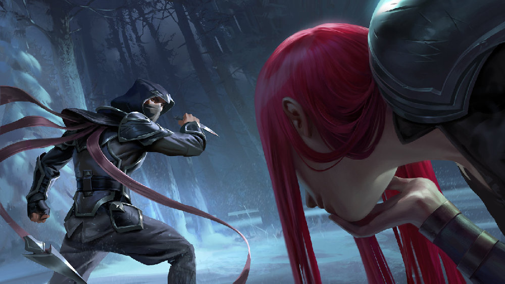 《英雄联盟》泰隆背景故事：曾与<a href=/yingxiong/katarina/ target=_blank class=infotextkey>卡特琳娜</a>殊死搏斗