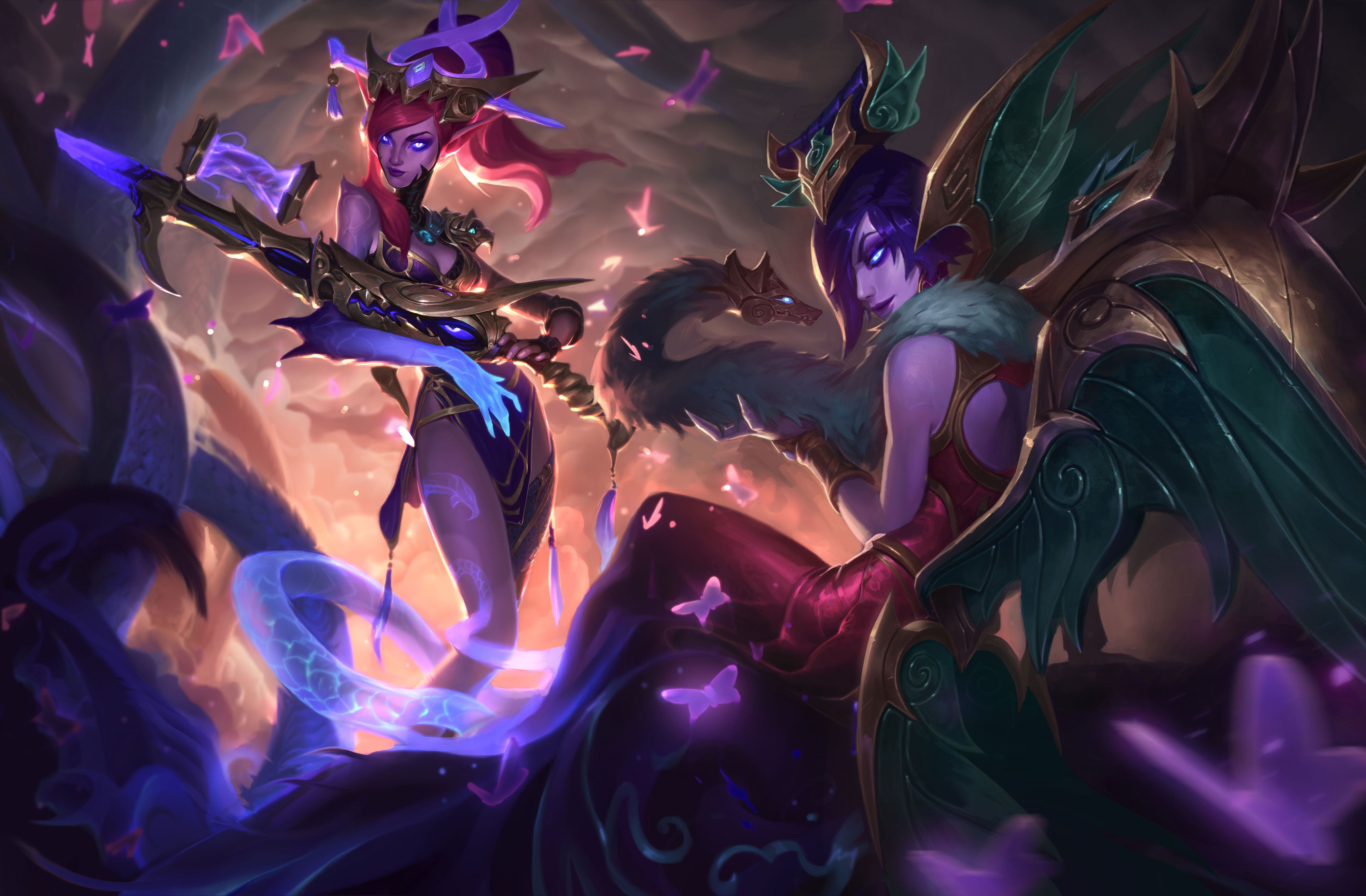 《lol》莫甘娜重做皮肤汇总大全