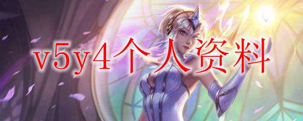 v5y4个人资料