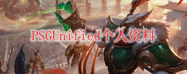 PSGUnified个人资料