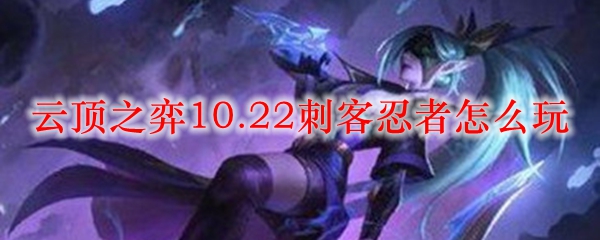 云顶之弈10.22刺客忍者怎么玩
