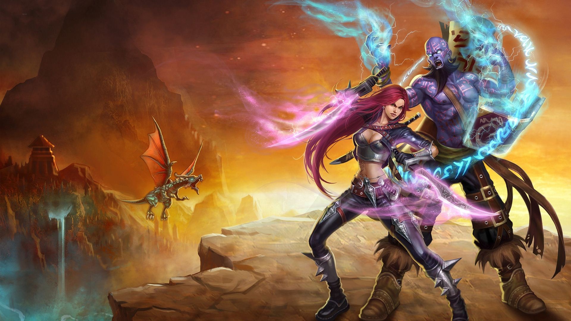 英雄联盟LOL宽屏图片游戏桌面壁纸