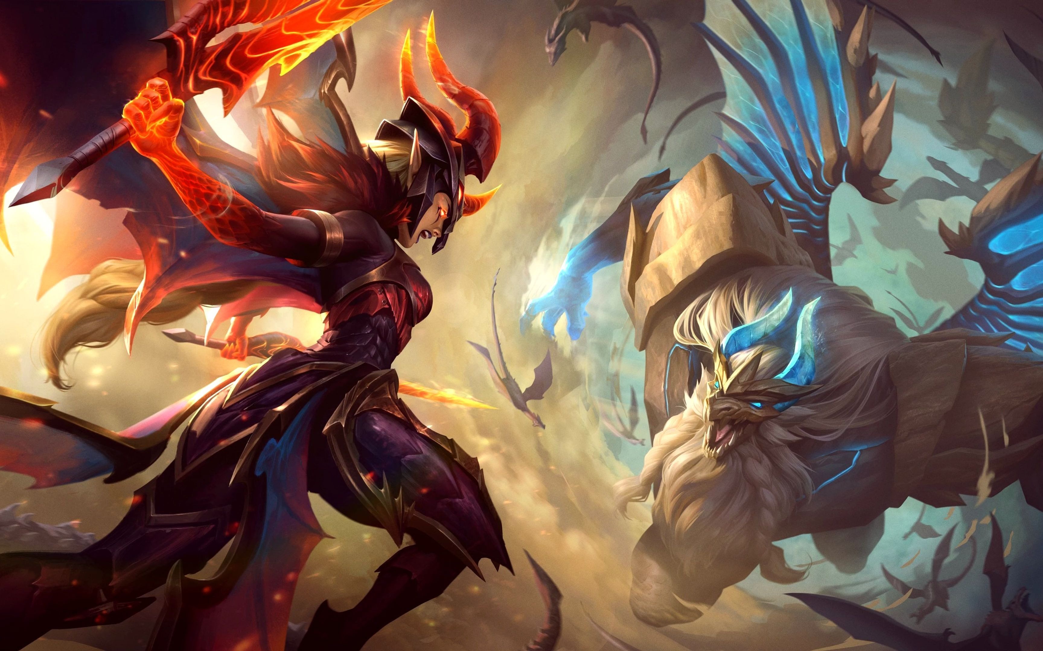 《lol》屠龙勇士加里奥皮肤效果预览